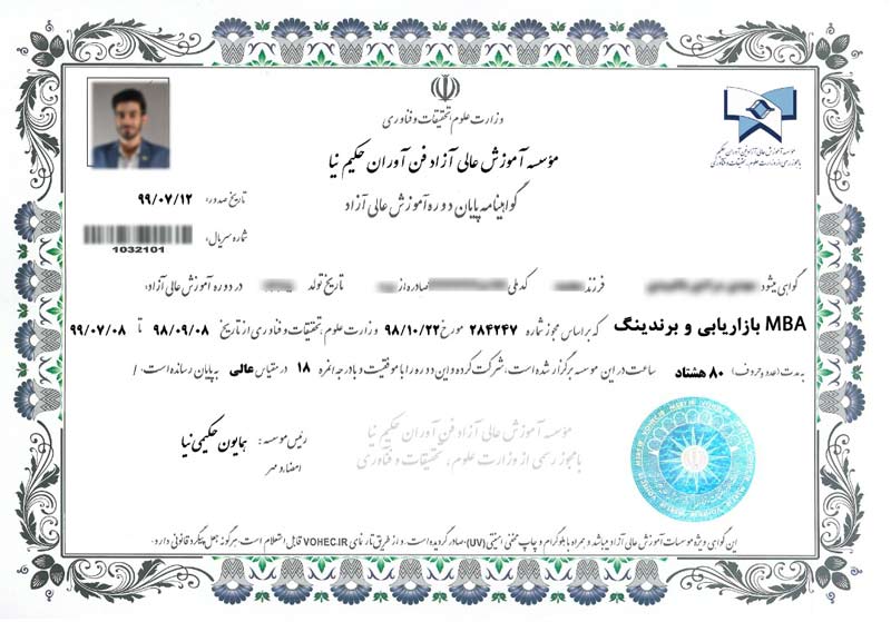 مدرک MBA بازاریابی و برندینگ