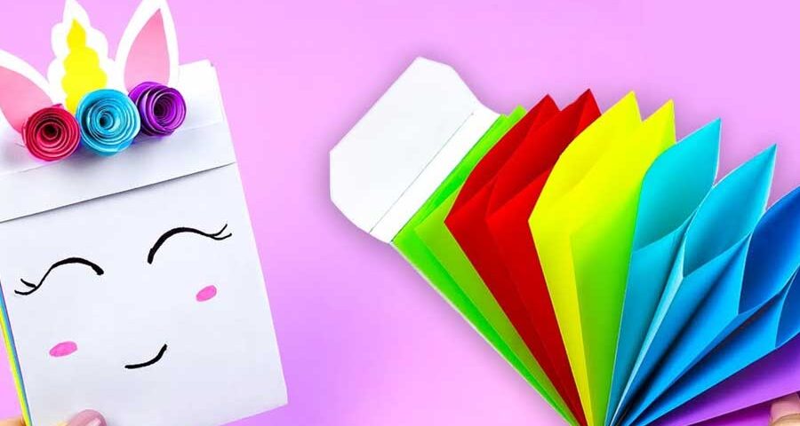 کاردستی با کاغذ رنگی برای مدرسه | ایده‌های خلاقانه، آموزش عملی و تجربه واقعی